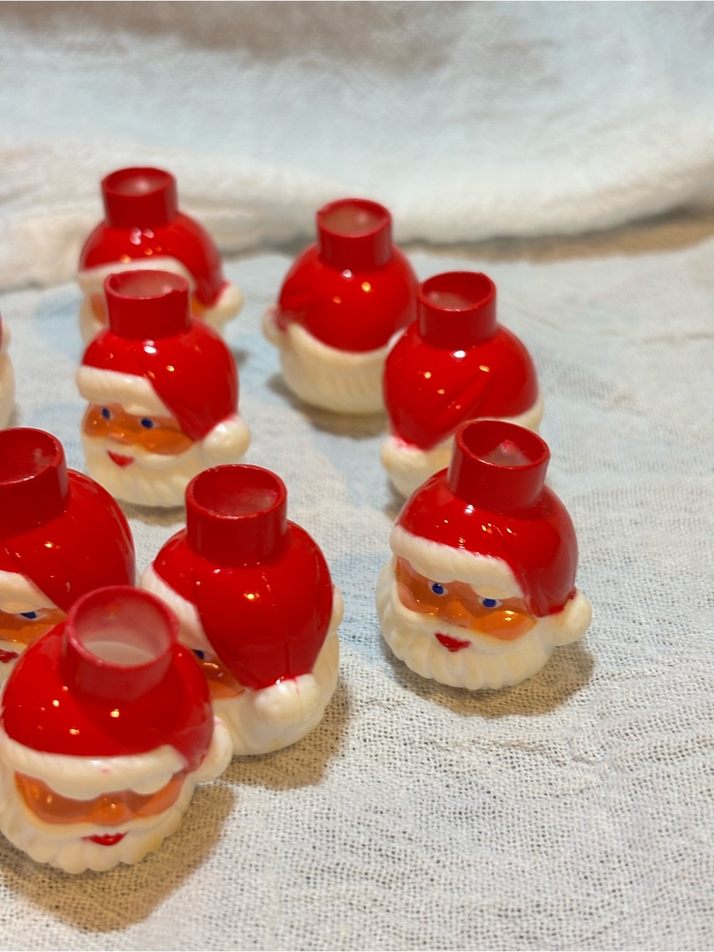 Vintage Mini Bulb Covers Christmas Tree Lights Decor Lot of 26 - Picture 5 of 12